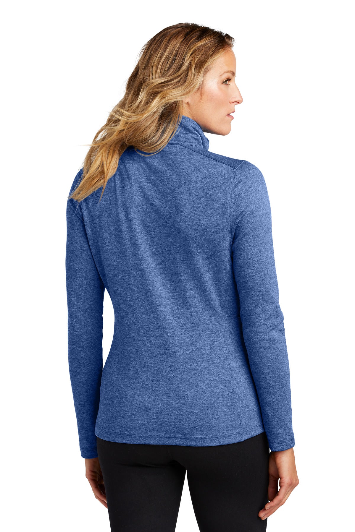 OGIO Women's Pixel Full-Zip LOG203 Optic Blue