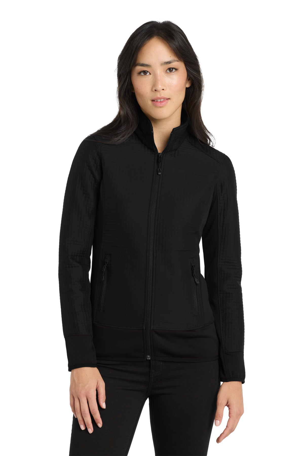 OGIO Women's Trax Jacket LOG726 Blacktop