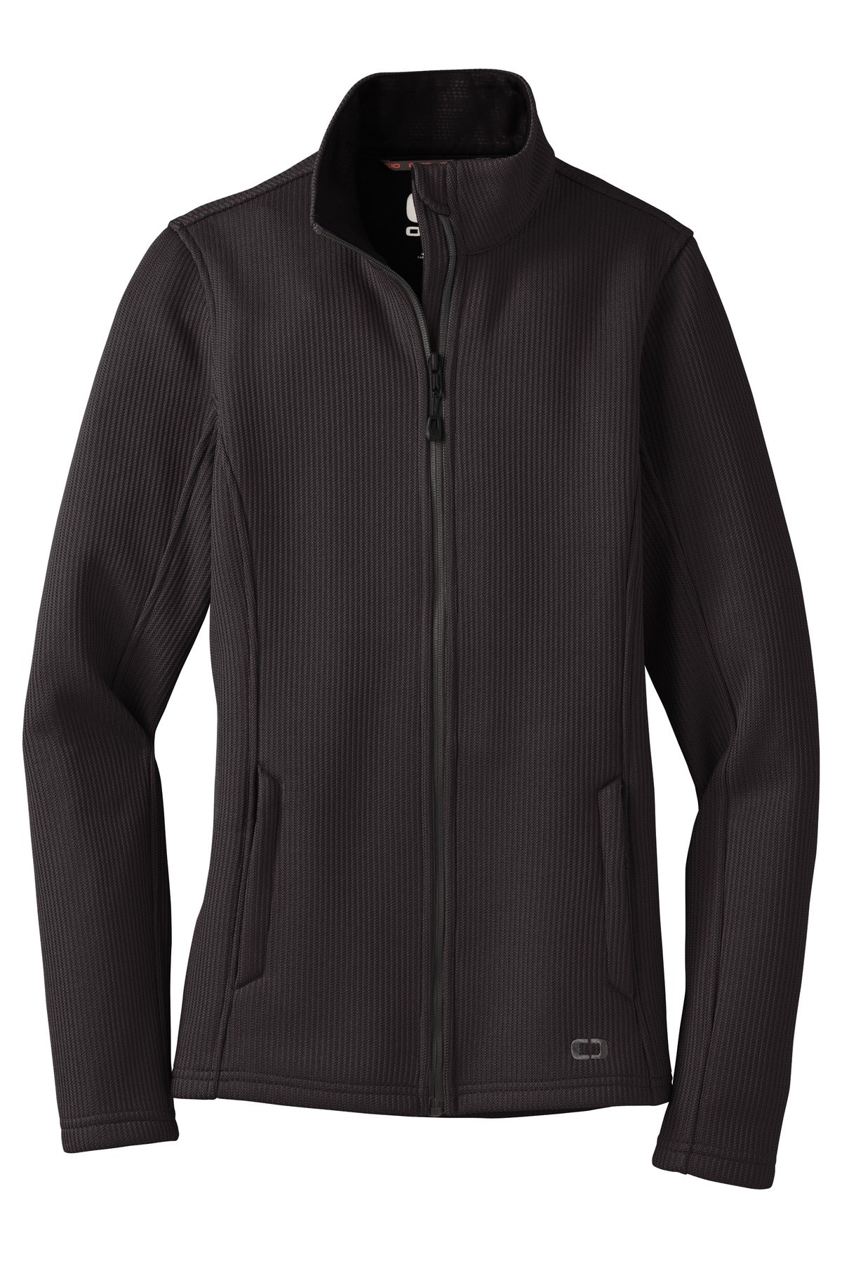 OGIO Women's Grit Fleece Jacket LOG727 Blacktop