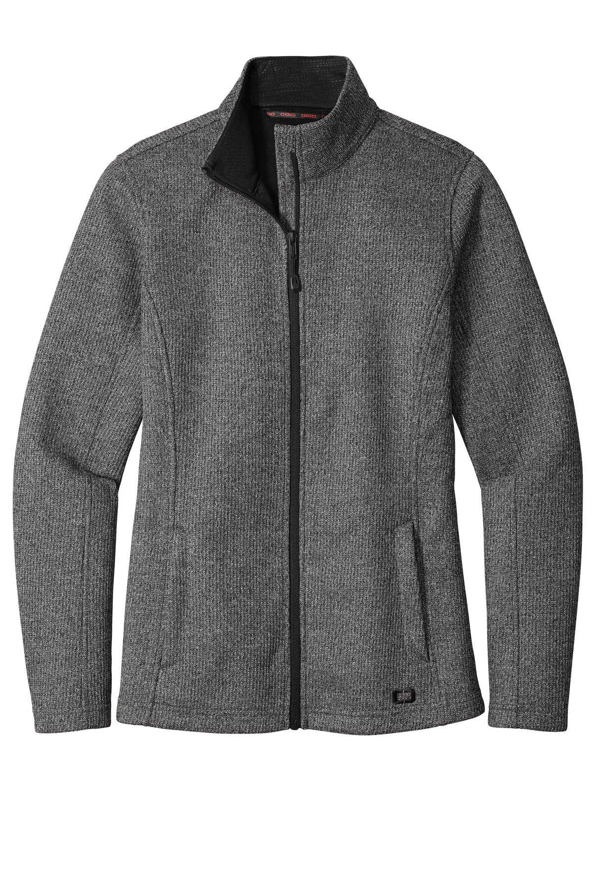 OGIO Women's Grit Fleece Jacket LOG727 Diesel Grey Heather