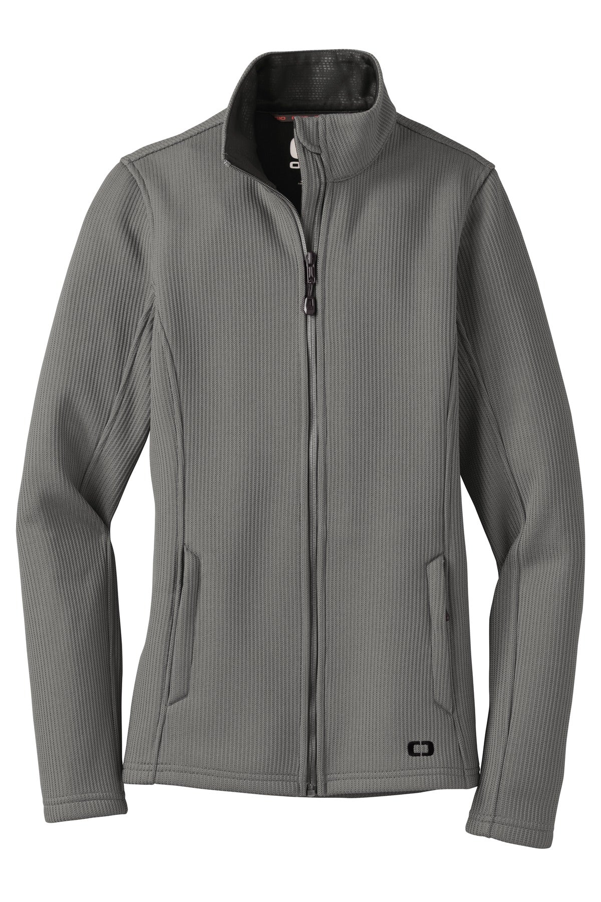 OGIO Women's Grit Fleece Jacket LOG727 Gear Grey