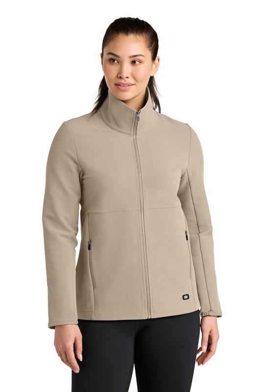 OGIO Women's Kinetic Soft Shell LOG740 Sahara