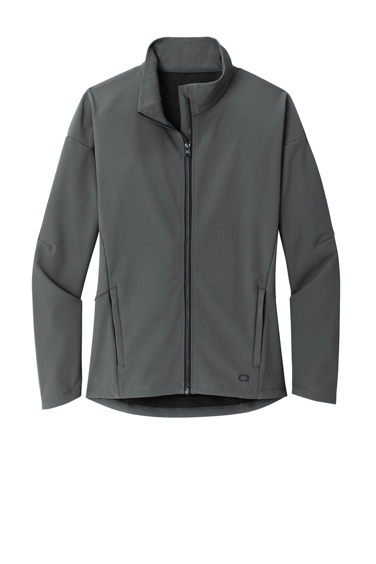 OGIO Women's Commuter Full-Zip Soft Shell LOG755 Diesel Grey