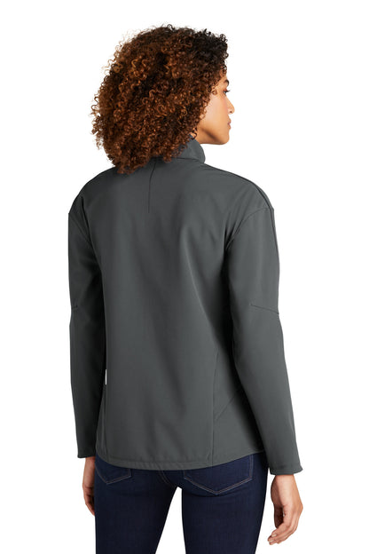 OGIO Women's Commuter Full-Zip Soft Shell LOG755 Diesel Grey