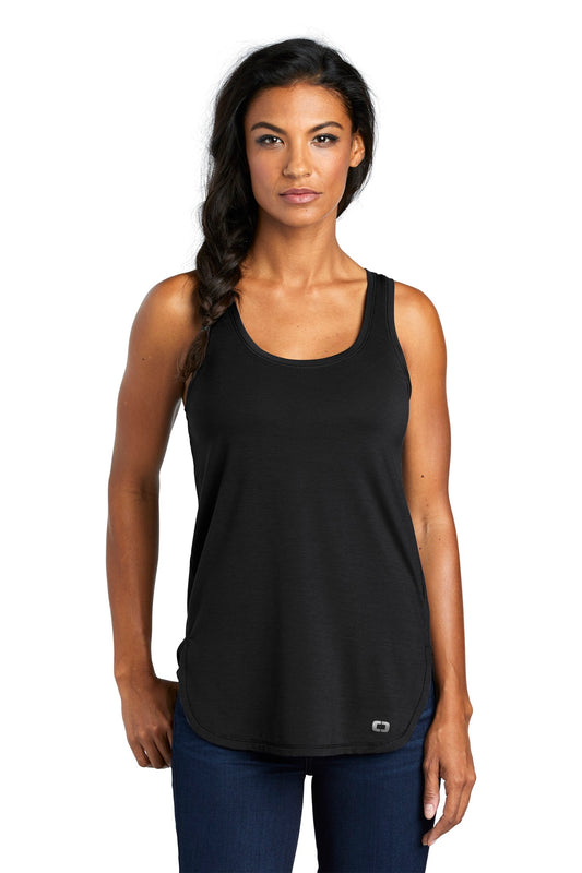 OGIO Women's Luuma Tank LOG801 Blacktop