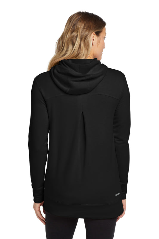 OGIO Women's Luuma Pullover Fleece Hoodie LOG810 Blacktop