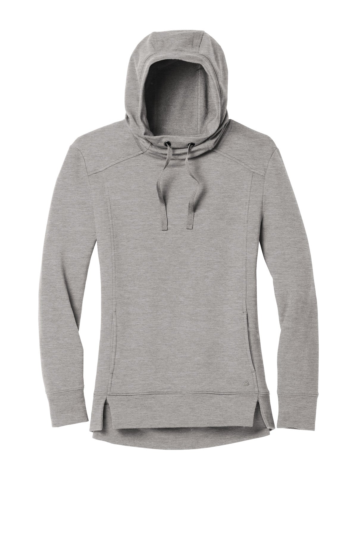 OGIO Women's Luuma Pullover Fleece Hoodie LOG810 Petrol Grey Heather