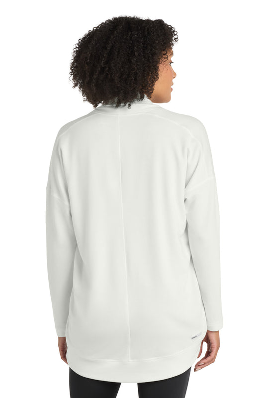 OGIO Women's Luuma Cocoon Fleece LOG811 Ivory Snow