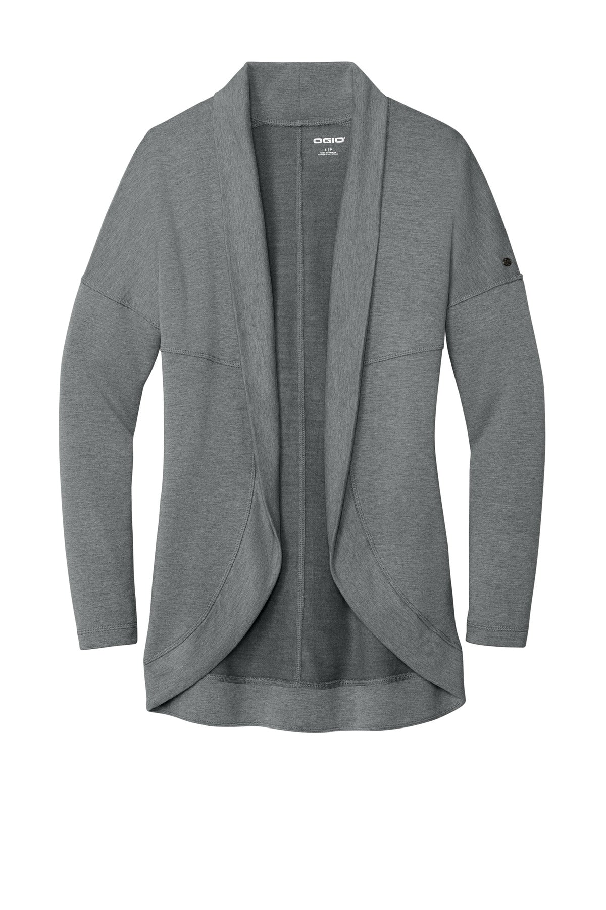 OGIO Women's Luuma Cocoon Fleece LOG811 Petrol Grey Heather