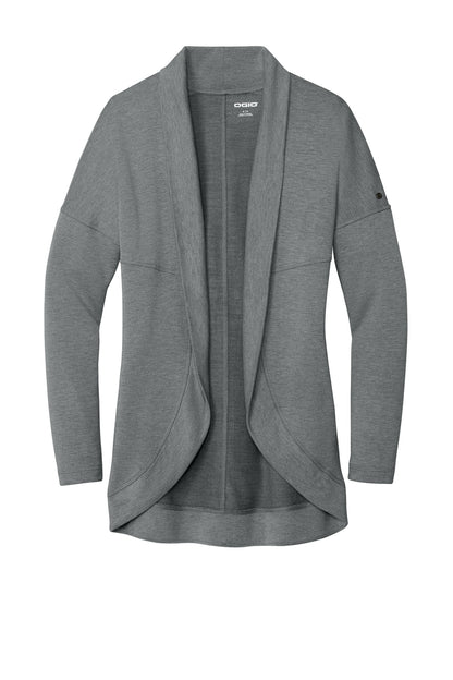 OGIO Women's Luuma Cocoon Fleece LOG811 Petrol Grey Heather