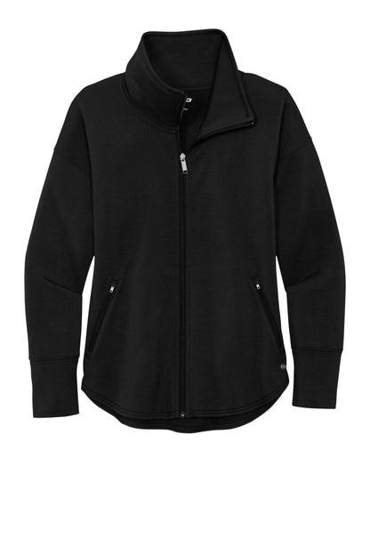 OGIO Women's Luuma Full-Zip Fleece LOG812 Blacktop