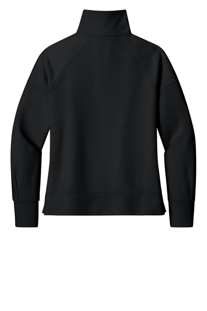 OGIO Women's Luuma 1/2-Zip LOG814 Blacktop