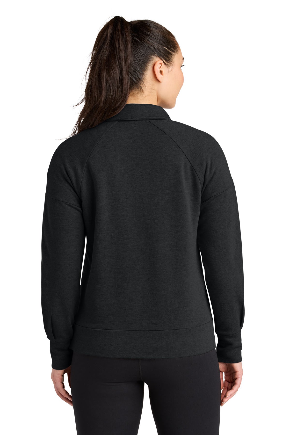 OGIO Women's Luuma 1/2-Zip LOG814 Blacktop