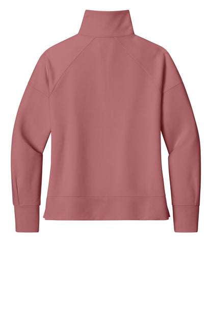 OGIO Women's Luuma 1/2-Zip LOG814 Desert Pink