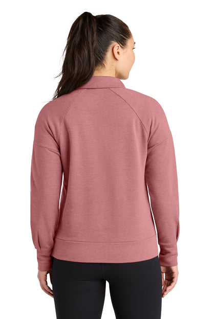 OGIO Women's Luuma 1/2-Zip LOG814 Desert Pink