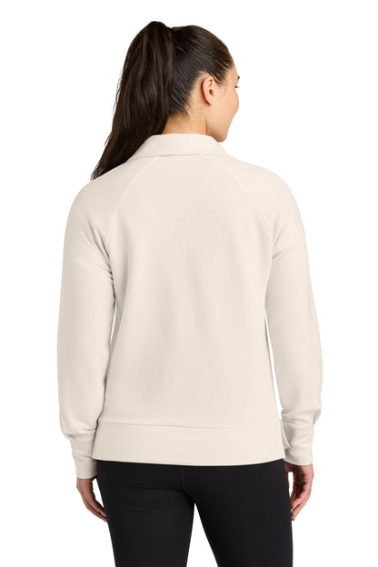 OGIO Women's Luuma 1/2-Zip LOG814 Light Suede