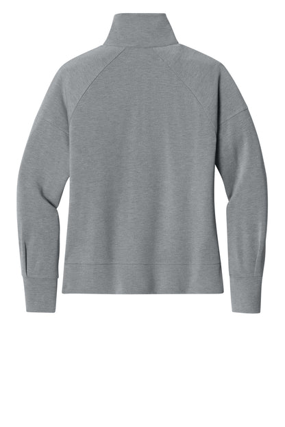 OGIO Women's Luuma 1/2-Zip LOG814 Petrol Grey Heather