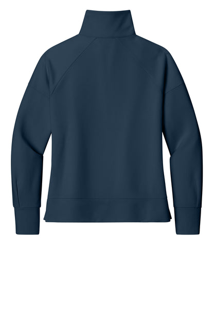 OGIO Women's Luuma 1/2-Zip LOG814 River Blue Navy