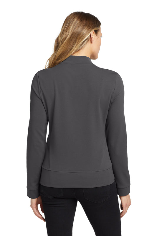 OGIO Women's Hinge Full-Zip LOG820 Tarmac Grey