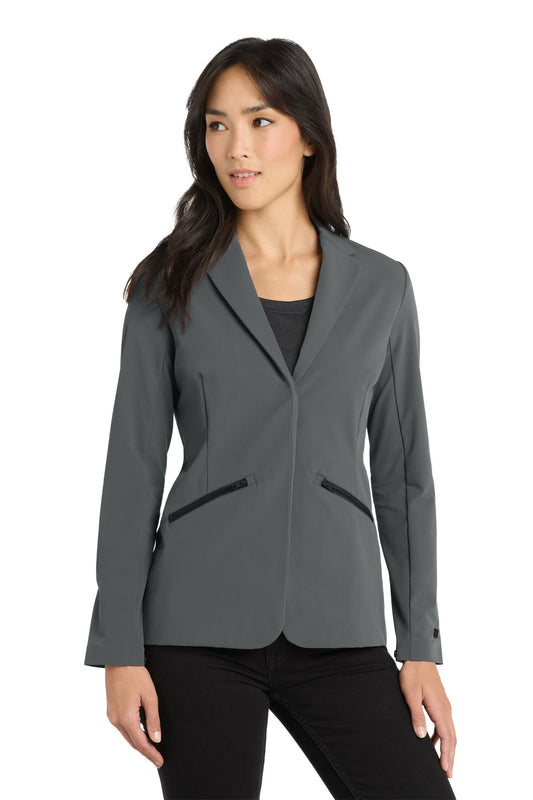 OGIO Women's Fusion Blazer LOG824 Tarmac Grey