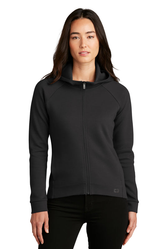 OGIO Women's Bolt Full-Zip Hoodie LOG850 Blacktop