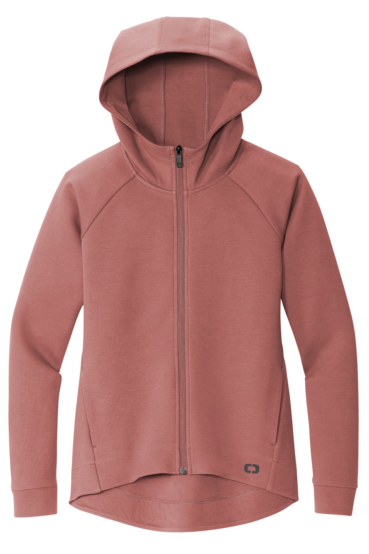 OGIO Women's Bolt Full-Zip Hoodie LOG850 Deep Rose