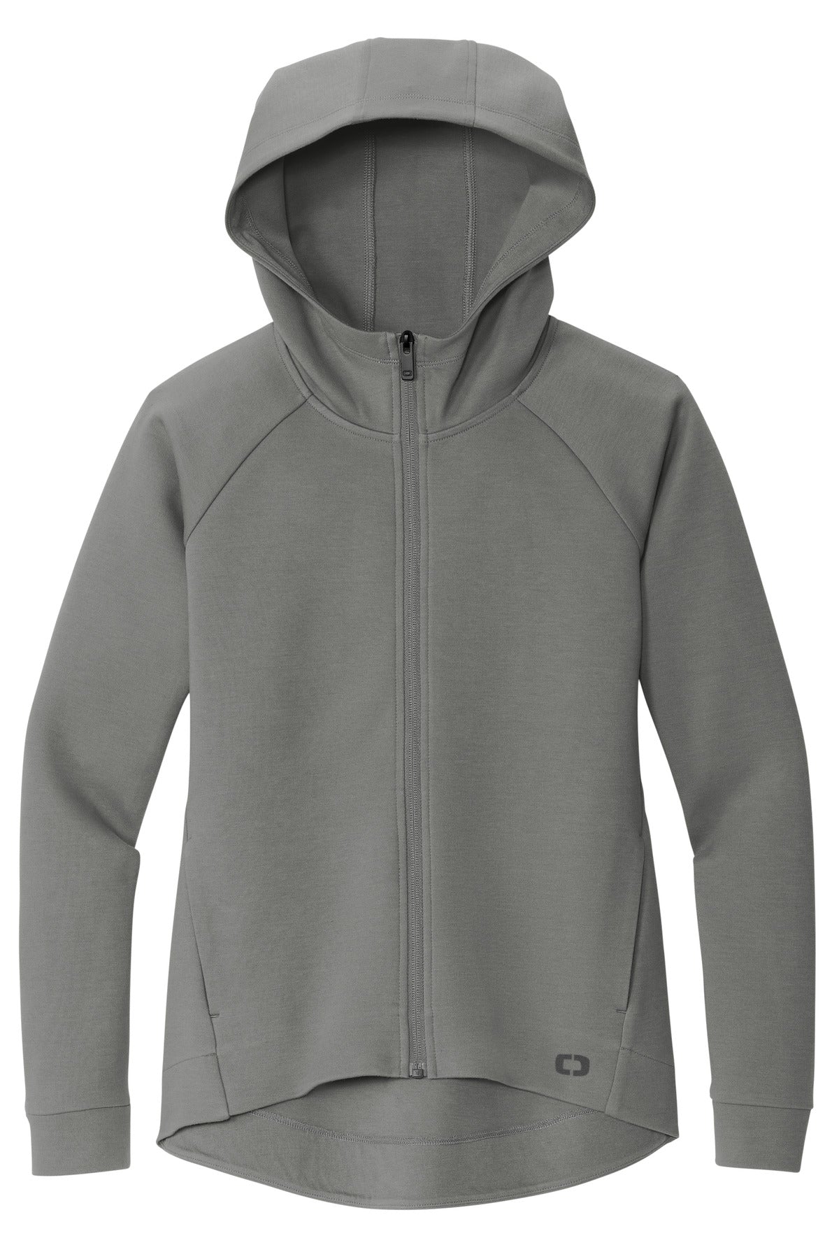 OGIO Women's Bolt Full-Zip Hoodie LOG850 Turbo Grey