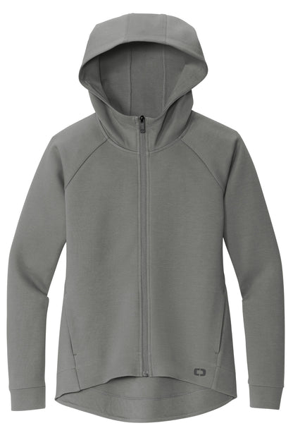 OGIO Women's Bolt Full-Zip Hoodie LOG850 Turbo Grey