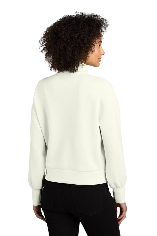 OGIO Women's Transcend 1/4-Zip LOG861 Opal White