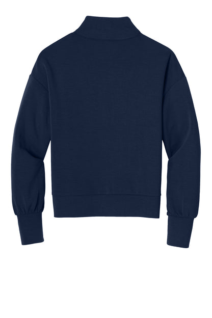 OGIO Women's Transcend 1/4-Zip LOG861 River Blue Navy