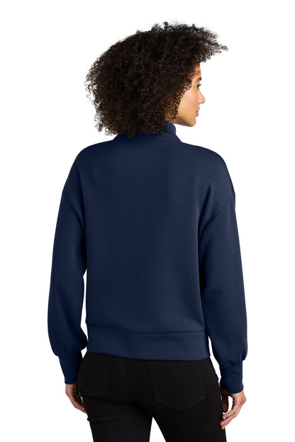 OGIO Women's Transcend 1/4-Zip LOG861 River Blue Navy