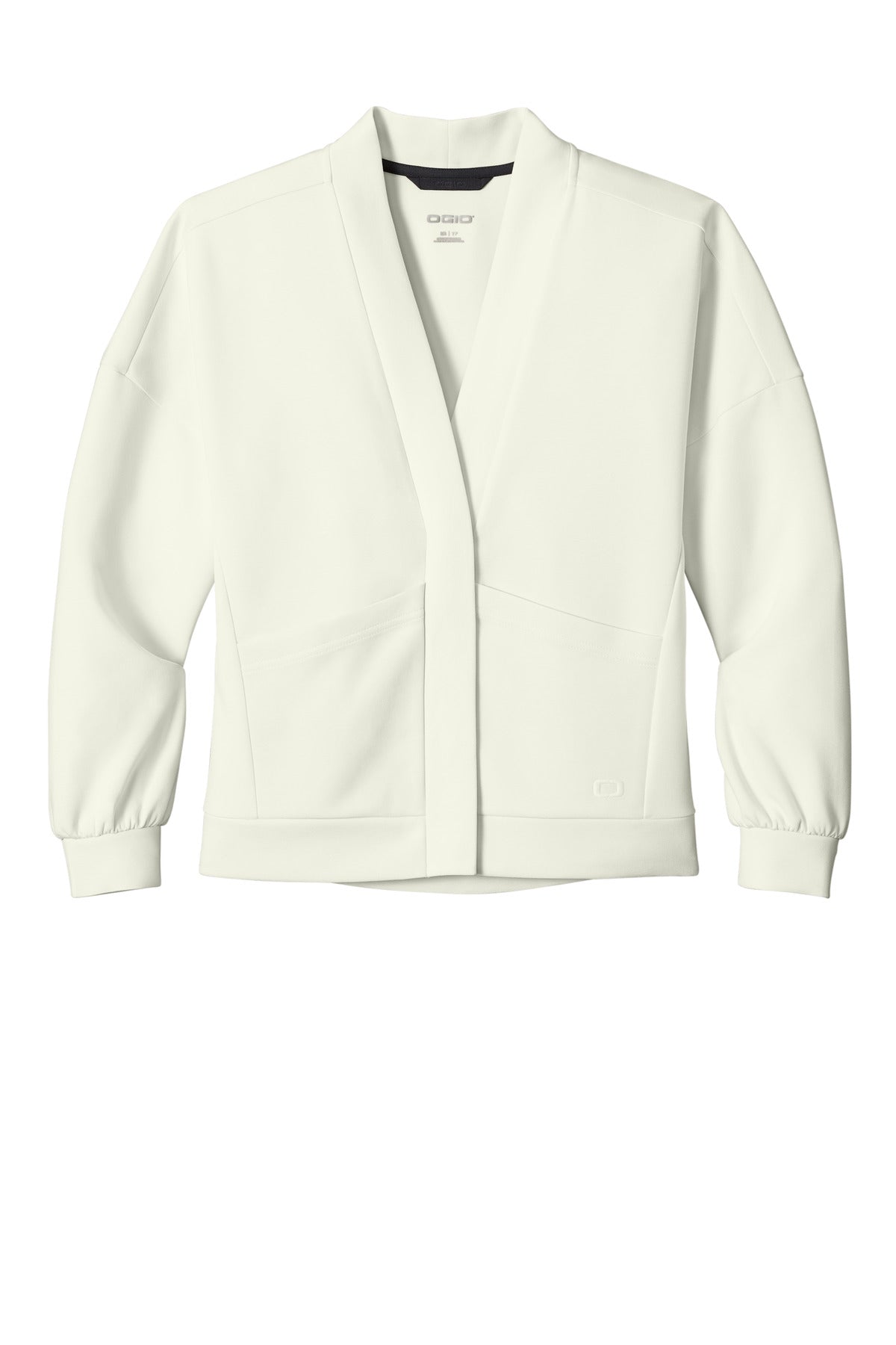 OGIO Women's Transcend Cardigan LOG862 Opal White