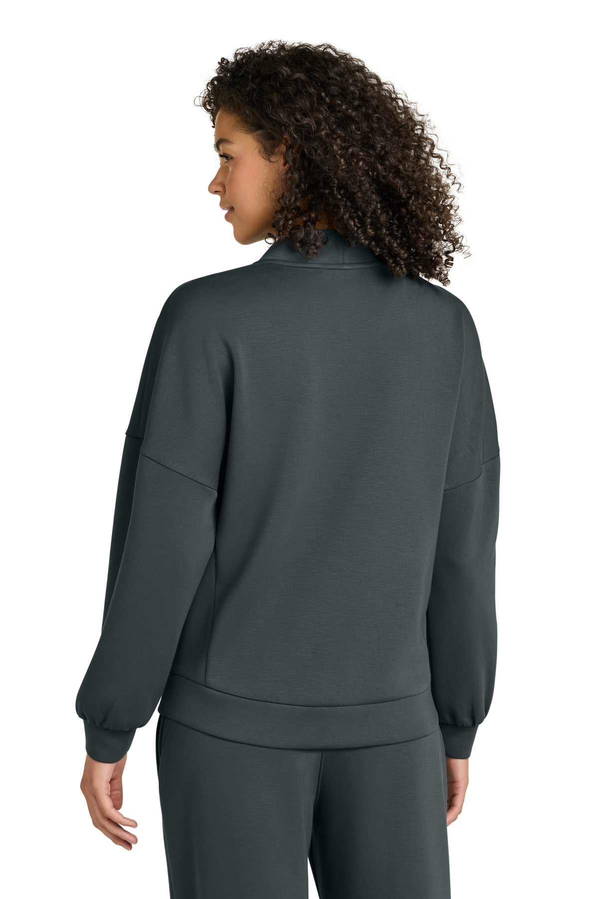OGIO Women's Transcend Cardigan LOG862 Tarmac Grey