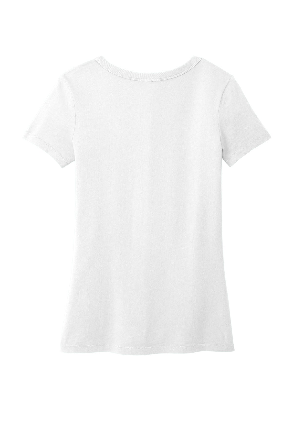 Port & Company Women's Beach Wash Garment-Dyed V-Neck Tee LPC099V White