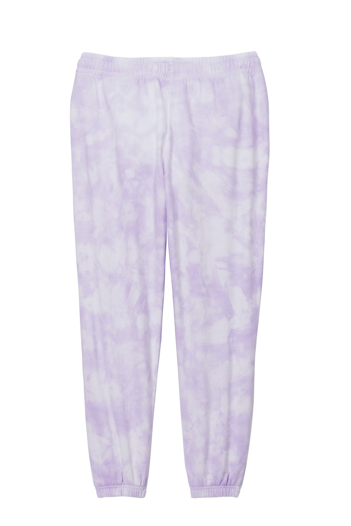 Port & Company Women's Beach Wash Cloud Tie-Dye Sweatpant LPC140P Amethyst