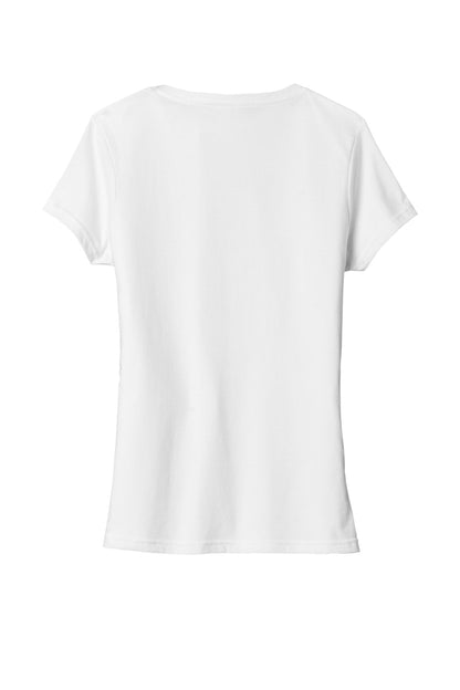 Port & Company  Women's Tri-Blend V-Neck Tee. LPC330V White