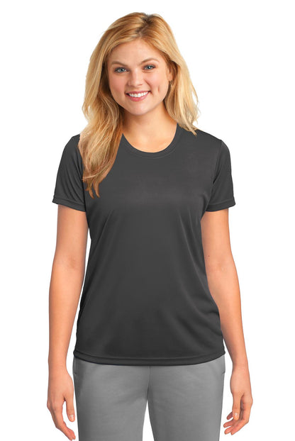 Port & Company Women's Performance Tee. LPC380 Charcoal