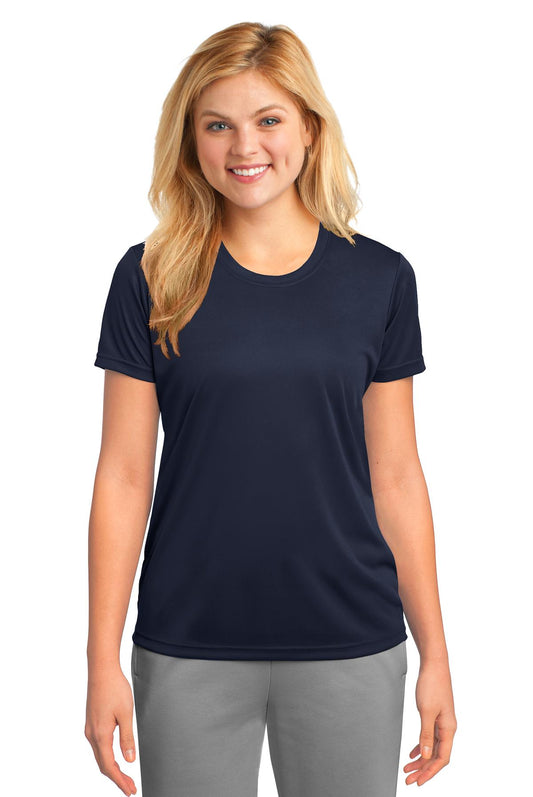 Port & Company Women's Performance Tee. LPC380 Deep Navy
