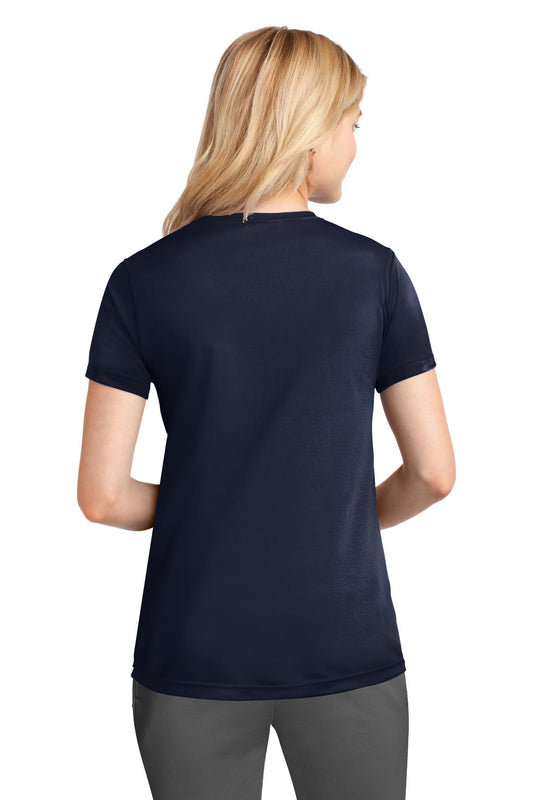 Port & Company Women's Performance Tee. LPC380 Deep Navy