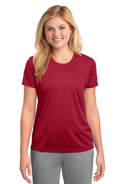 Port & Company Women's Performance Tee. LPC380 Red