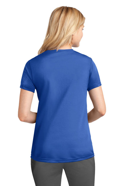 Port & Company Women's Performance Tee. LPC380 Royal