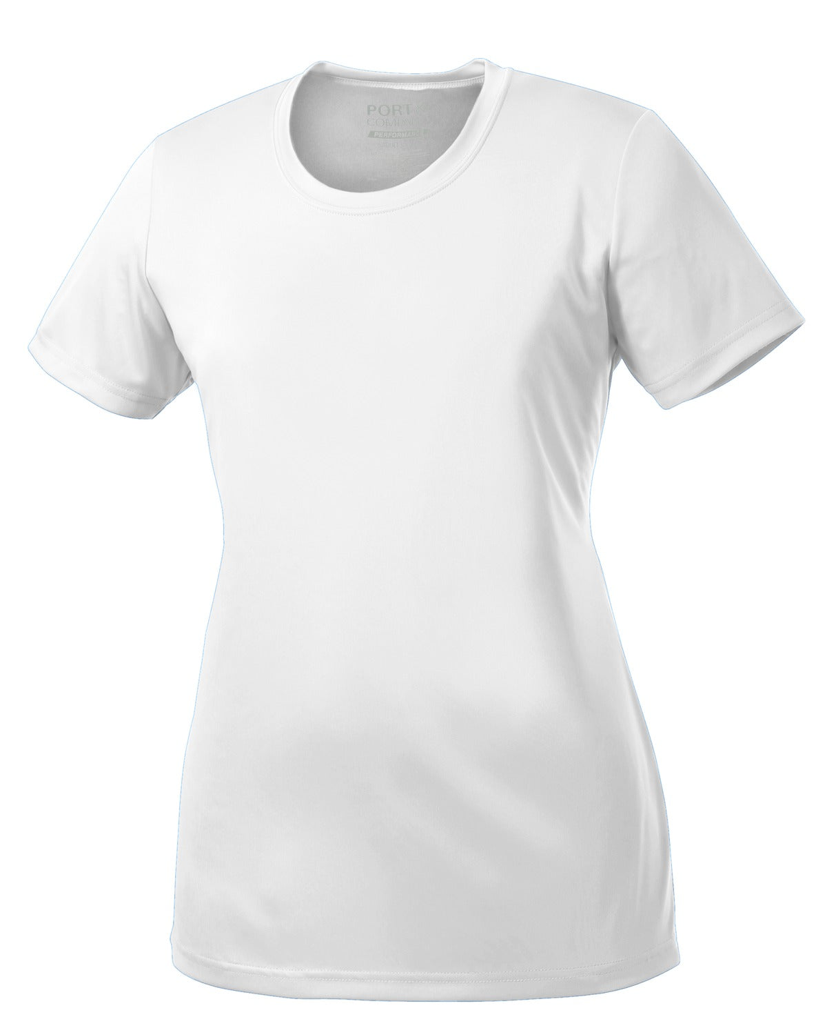 Port & Company Women's Performance Tee. LPC380 White