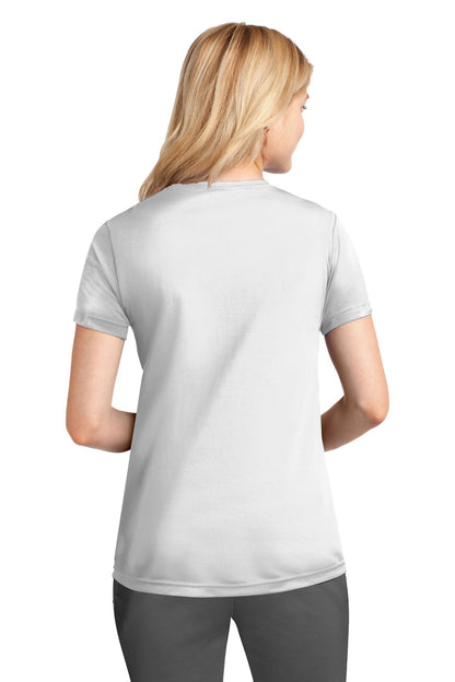 Port & Company Women's Performance Tee. LPC380 White