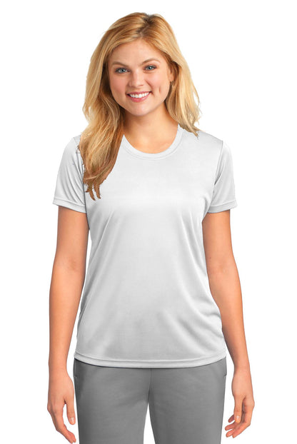 Port & Company Women's Performance Tee. LPC380 White