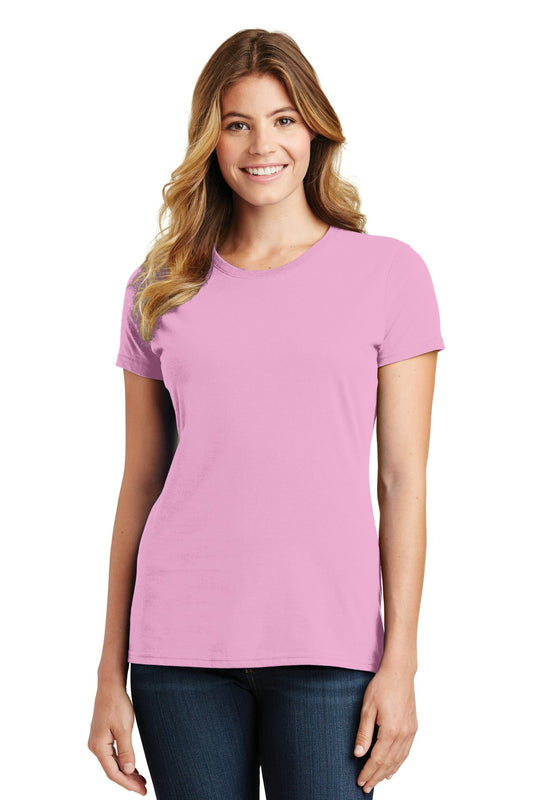 Port & Company Women's Fan Favorite Tee. LPC450 Candy Pink