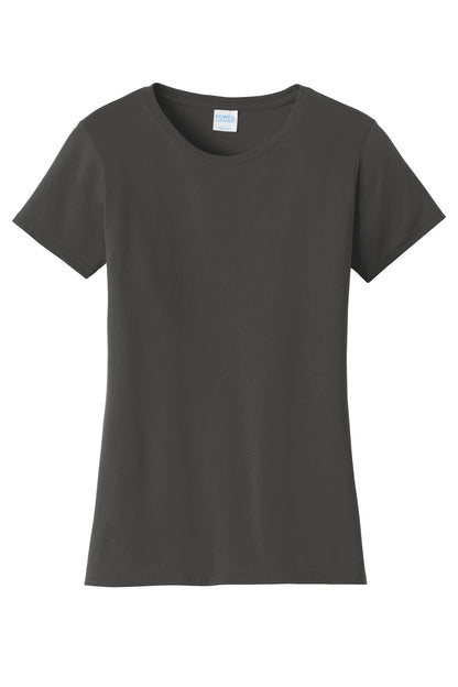Port & Company Women's Fan Favorite Tee. LPC450 Charcoal