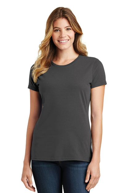 Port & Company Women's Fan Favorite Tee. LPC450 Charcoal