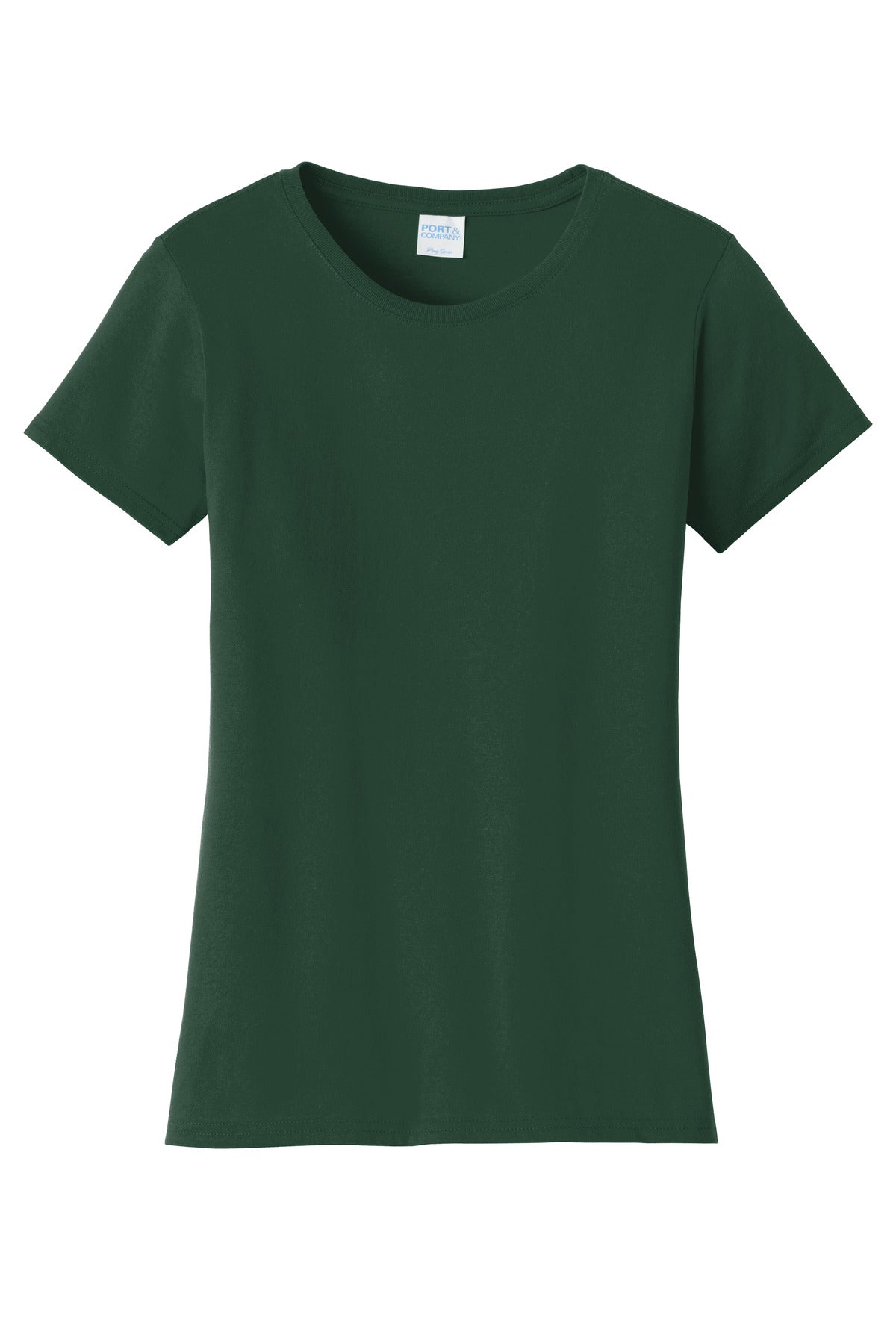 Port & Company Women's Fan Favorite Tee. LPC450 Forest Green