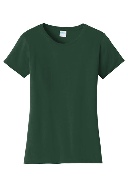 Port & Company Women's Fan Favorite Tee. LPC450 Forest Green