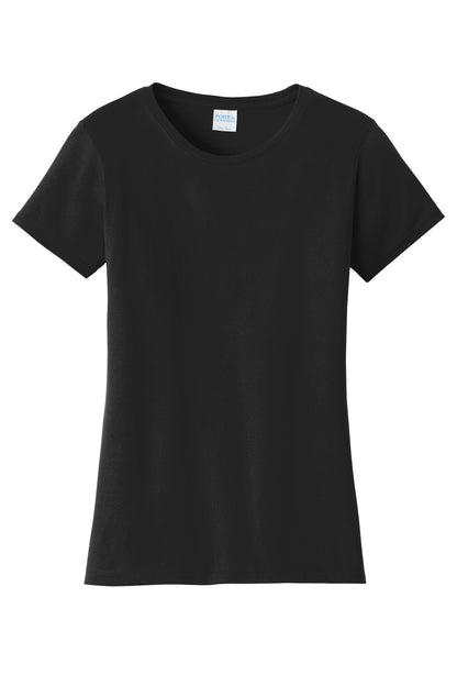 Port & Company Women's Fan Favorite Tee. LPC450 Jet Black